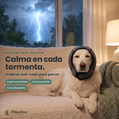 Orejeras Pawflow Calm para perros